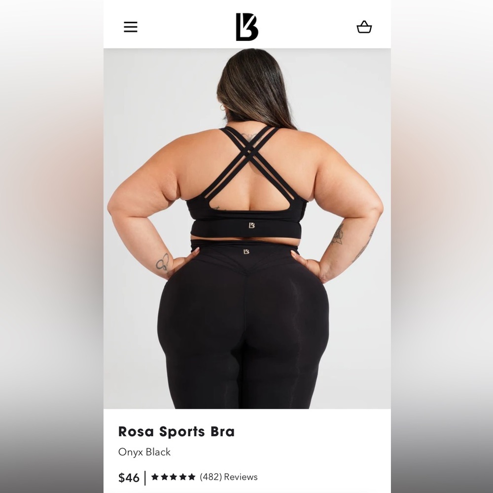 Buffbunny Rosa Sports Bra